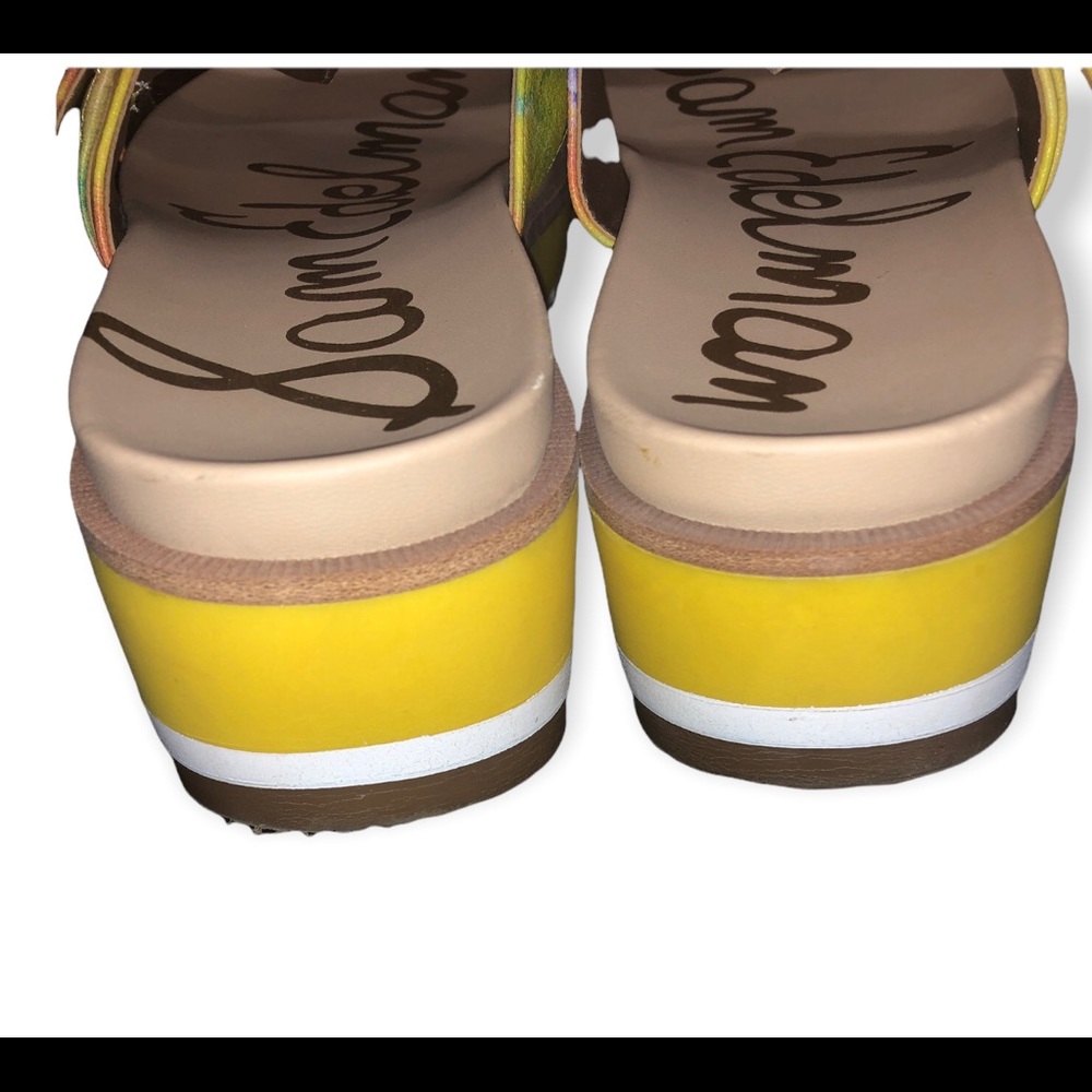 Sam Edelman Agustine Multi-Colored Platform Sanda… - image 8
